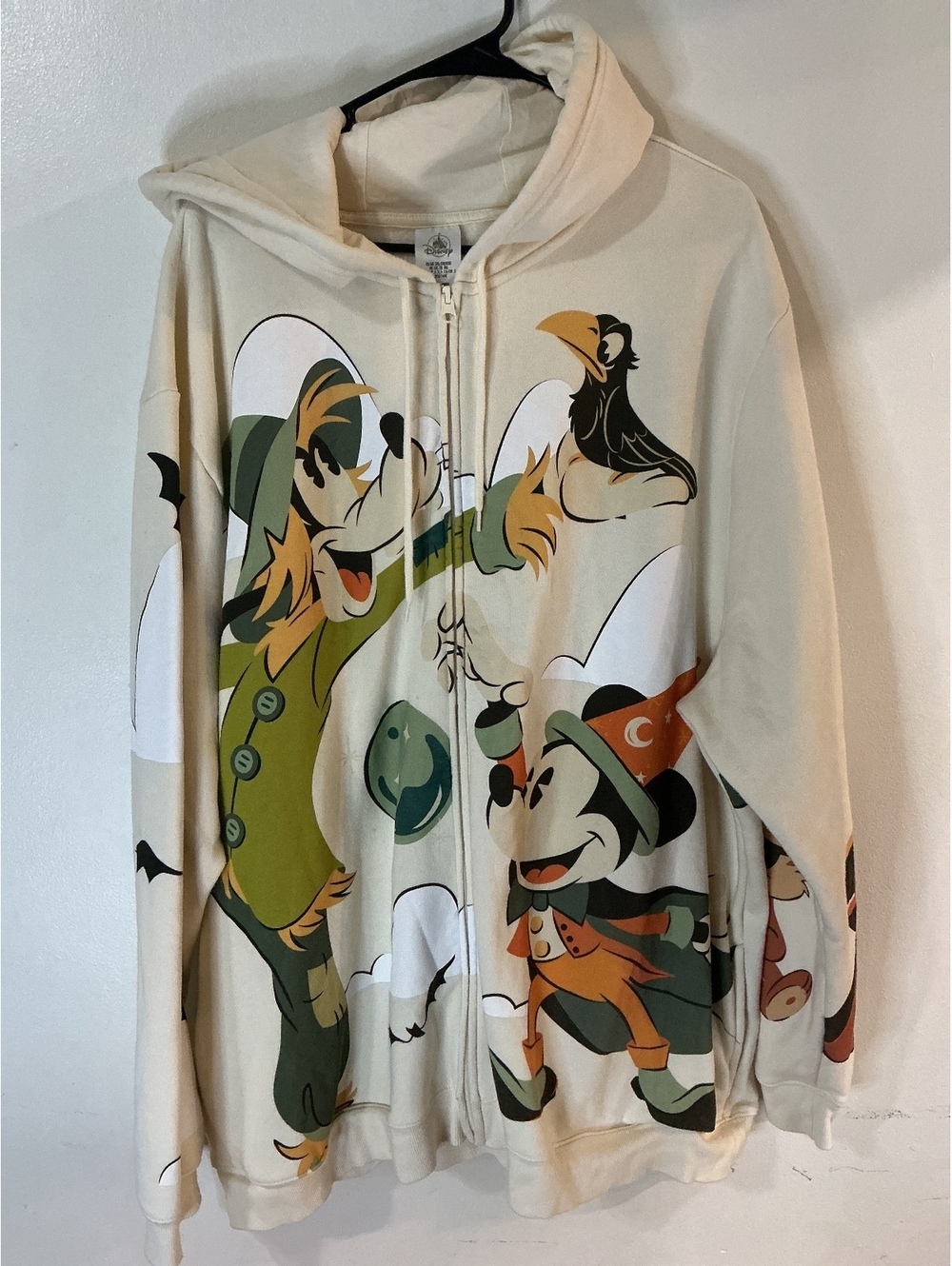 Disney Halloween zip up hoodie